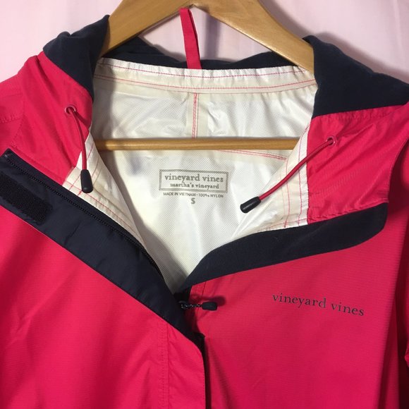 Vineyard Vines Hot Pink Stow-and-Go Jacket - Picture 2 of 5